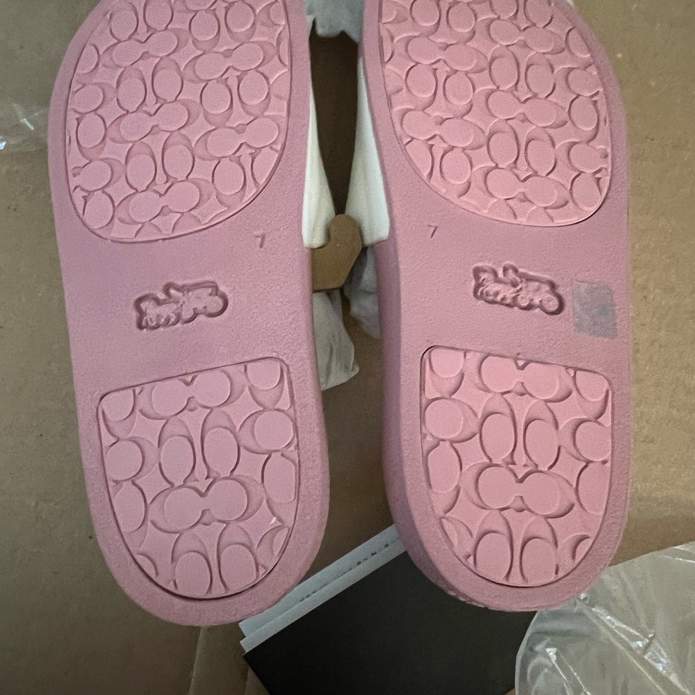 Pink Coach Sandals - Picture 5 of 6